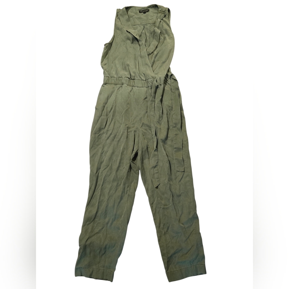 Banana Republic Olive Green Jumpsuit